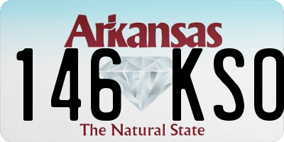 AR license plate 146KSO