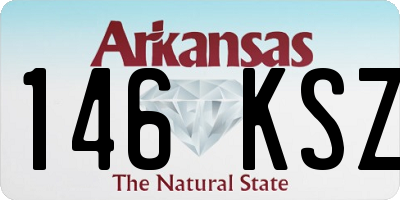 AR license plate 146KSZ