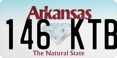 AR license plate 146KTB