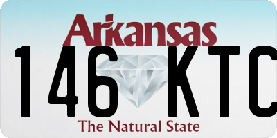 AR license plate 146KTC