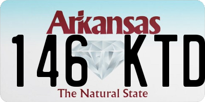 AR license plate 146KTD