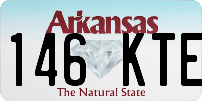 AR license plate 146KTE