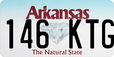 AR license plate 146KTG