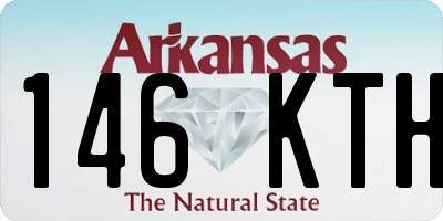 AR license plate 146KTH