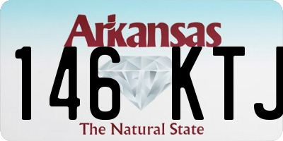 AR license plate 146KTJ