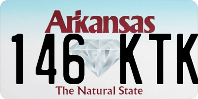 AR license plate 146KTK