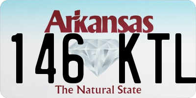 AR license plate 146KTL