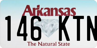 AR license plate 146KTN