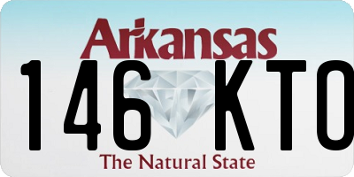 AR license plate 146KTO