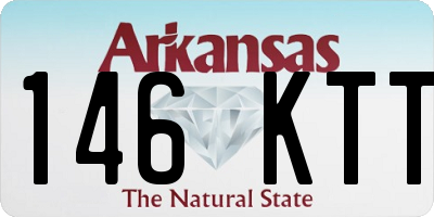AR license plate 146KTT