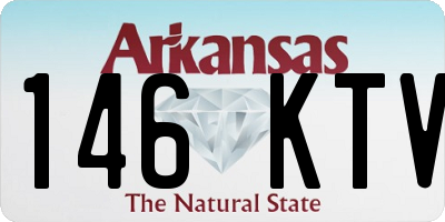 AR license plate 146KTV