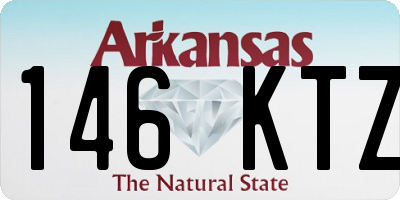 AR license plate 146KTZ