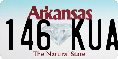 AR license plate 146KUA