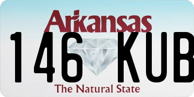 AR license plate 146KUB