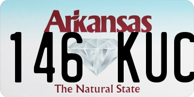 AR license plate 146KUC