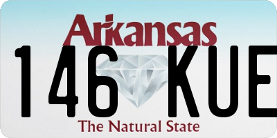 AR license plate 146KUE