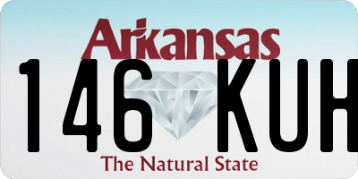 AR license plate 146KUH