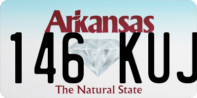 AR license plate 146KUJ