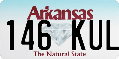 AR license plate 146KUL