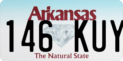AR license plate 146KUY