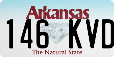 AR license plate 146KVD