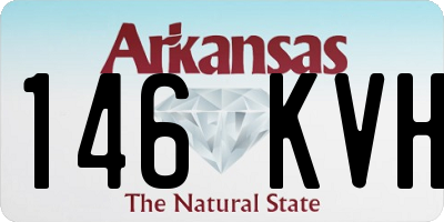AR license plate 146KVH