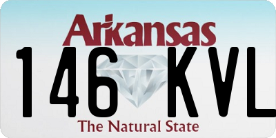 AR license plate 146KVL