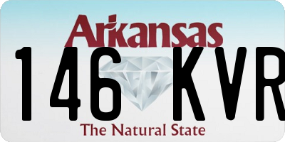 AR license plate 146KVR