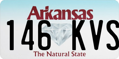 AR license plate 146KVS