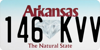 AR license plate 146KVV