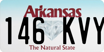 AR license plate 146KVY