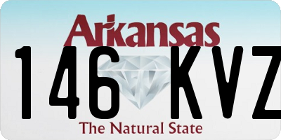 AR license plate 146KVZ