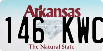 AR license plate 146KWC