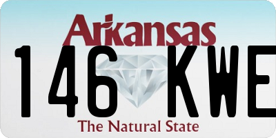 AR license plate 146KWE