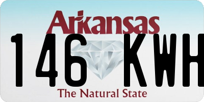 AR license plate 146KWH