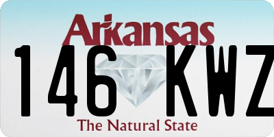 AR license plate 146KWZ