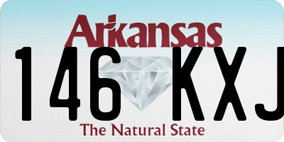 AR license plate 146KXJ