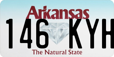 AR license plate 146KYH