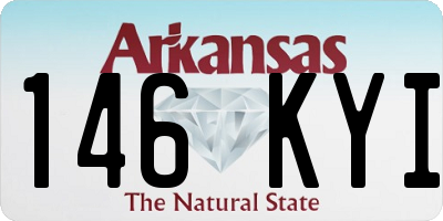 AR license plate 146KYI