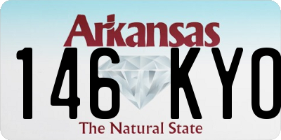 AR license plate 146KYO