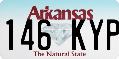 AR license plate 146KYP
