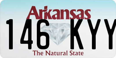 AR license plate 146KYY