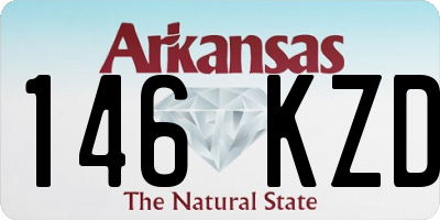 AR license plate 146KZD