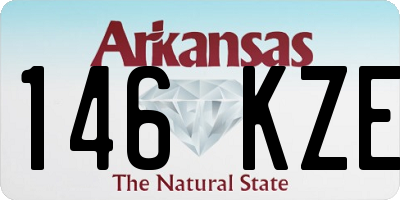AR license plate 146KZE