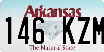 AR license plate 146KZM