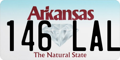 AR license plate 146LAL