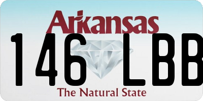 AR license plate 146LBB