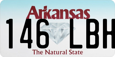 AR license plate 146LBH