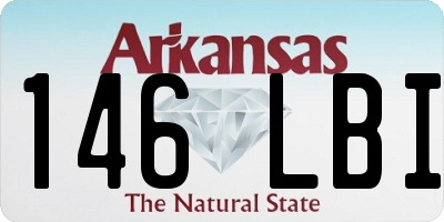 AR license plate 146LBI