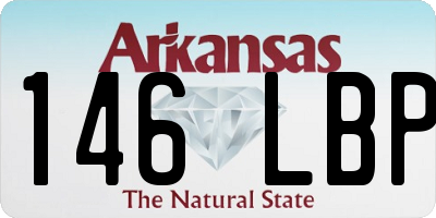 AR license plate 146LBP